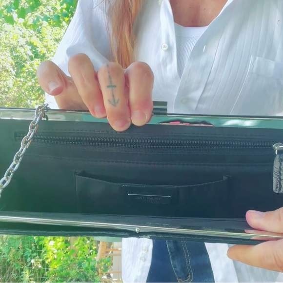 Alfani Tooled Leather Clutch - Picture 11 of 12